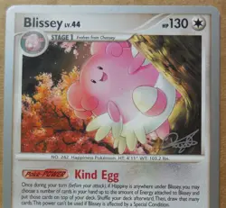 2008 World Championships Blissey 5/123 Promo non-holo Pokemon NM - Image 2