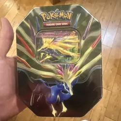 Pokemon TCG: Azure Legends Tin (Xerneas ex) - BRAND NEW factory sealed Pokemon - Image 1