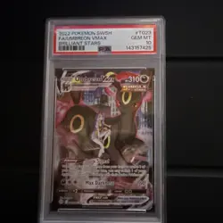 Pokemon Umbreon VMAX Holo Ultra Rare TG23/TG30 Brilliant Stars 310 HP Vmax - Image 1