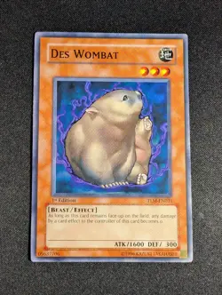 Yugioh - Des Wombat TLM-EN031 1st Edition Common NM - Image 1