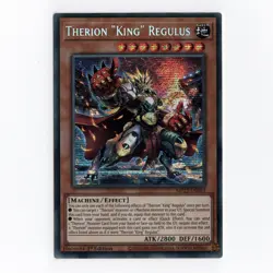 Therion “King” Regulus – MP23-EN063 – Prismatic Secret Rare – 1st Ed - YuGiOh - Image 1