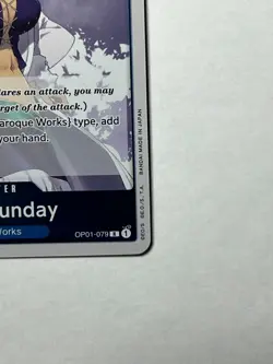 Ms. All Sunday OP01-079 Romance Dawn Foil One Piece Card Game - Image 5