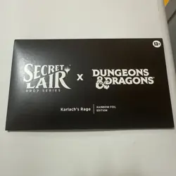 Secret Lair X Dungeons & Dragons - Karlach’s Rage - Rainbow Foil Edition - Mtg - Image 1