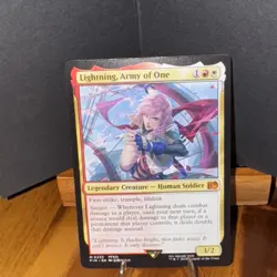 Lightning, Army of One #0233 MTG FIN Regular Final Fantasy Near Mint - Image 1