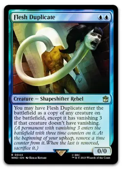 Flesh Duplicate FOIL - Doctor Who MTG - Image 1
