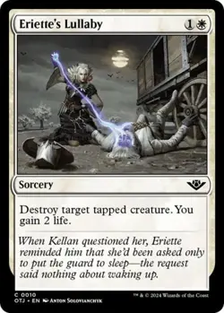 Eriette's Lullaby -Foil Near Mint MTG Outlaws of Thunder Junction - Image 1