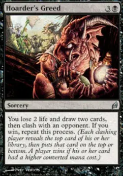 Hoarder's Greed - Light Play MTG Lorwyn - Image 1