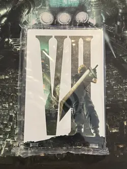 ULTRA PRO ONE-TOUCH - FINAL FANTASY VII - CLOUD STRIFE - COMMANDER - MTG - EDH - Image 1