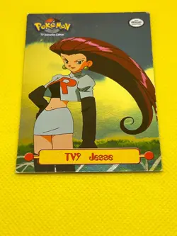 Pokemon Tcg Jesse TV9 Holo Foil 1999 Pokemon - Topps Series 1 - TV Animation Ed - Image 2