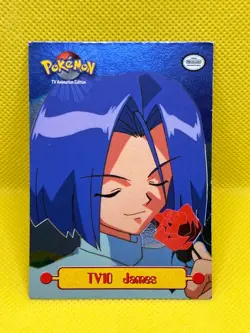 Pokemon Tcg James TV10 Holo Foil 1999 Pokemon - Topps Series 1 - TV Animation Ed - Image 1