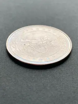 Mewtwo SP100 medal coin Meiji Juice Pokemon Japanese NINTENDO Pokemon VERY RARE - Image 3