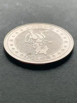 Mewtwo SP100 Medal Coin Meiji Juice Pokemon Japanese Pokemon NINTENDO Rare - Image 4