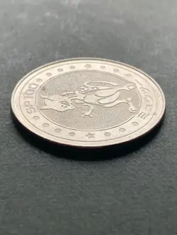 Mewtwo SP100 Medal Coin Meiji Juice Pokemon Japanese Pokemon NINTENDO Rare - Image 5