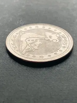 Lapras SP55 Medal Coin Meiji Juice Pokemon Japanese Pokemon NINTENDO Rare - Image 3