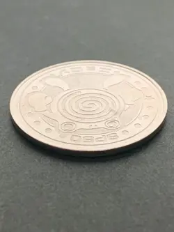 Poliwhirl SP50 Medal Coin Meiji Juice Pokemon Japanese Pokemon NINTENDO Rare - Image 4