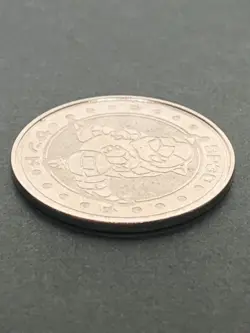Sandshrew SP30 Medal Coin Meiji Juice Pokemon Japanese Pokemon NINTENDO Rare - Image 3