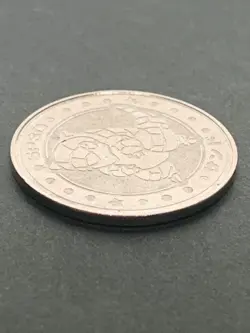 Sandshrew SP30 Medal Coin Meiji Juice Pokemon Japanese Pokemon NINTENDO Rare - Image 5