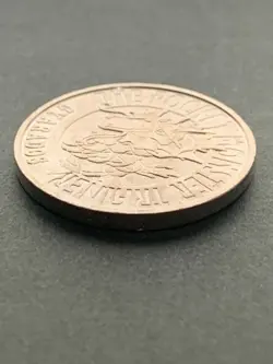 Gyarados NO.130 Pokemon Battle Coin Medal 1997 Japan Pokemon Rare Silver Color - Image 5