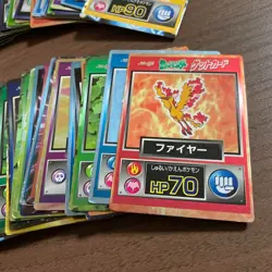 Pokemon Meiji Get Card Japanese Vintage Rare Lot 65 Card Zapdos Moltres LP-HP - Image 4