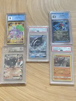 Pokemon Slab Lot PSA 10 Tapu Fini GX CGC 9 Oranguru BGS 9.5 Terrakion EX + More - Image 1