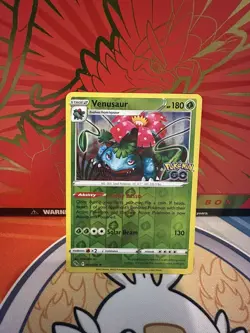Pokemon Venusaur Reverse Holo 003/078 PGO Pokemon GO NM - Image 1