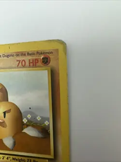 Pokemon Dugtrio 019/102 Base Set Rare Regular 70 HP Slash Earthquake LP - Image 2