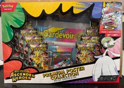 Pokemon Ascended Heroes Premium Poster Collection Mega Gardevoir LOT OF 5 - Image 2