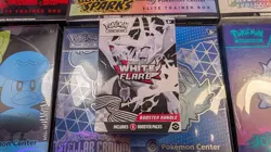 Sealed Pokemon Scarlet & Violet White Flare Booster Bundle 6 Booster Packs - Image 1