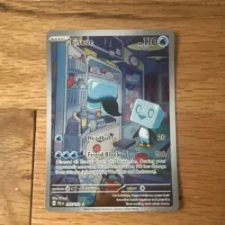 Pokemon Eiscue 205/193 Sv02: Paldea Evolved Illustration Rare Holo Full Art - Image 1