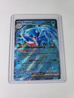 pokemon palafin ex 126 Promo Holo Scarlet And Violet - Image 1