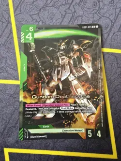 Gundam Deathscythe - GD01-025 LR - Newtype Rising - Gundam TCG Card Game - Image 1