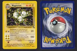 Magneton 26/62 Rare Fossil Pokemon Unlimited MP - Image 3