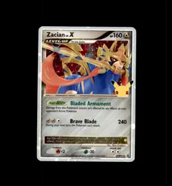 Zacian LV. X SWSH135 Holo Promo Sword & Shield Promo Pokemon Holo Near Mint - Image 1