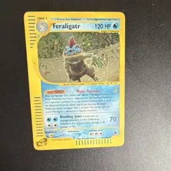 Pokemon Feraligatr Expedition Base Set Holo Rare 12/165 English HP 120 - Image 1