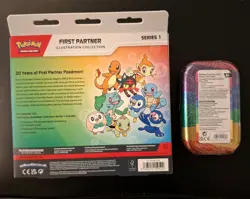 Pokemon First Partner Illustration Collection Series 1 &Ascended Heroes Tin!New! - Image 2