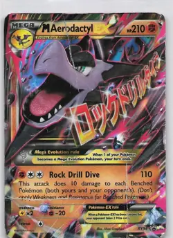 Pokemon TCG M Aerodactyl EX XY98 - Image 1