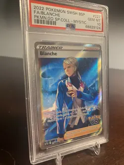 PSA 10 2022 Pokemon SWSH BSP Full Art Blanche Team Mystic #227 GEM MINT - Image 2