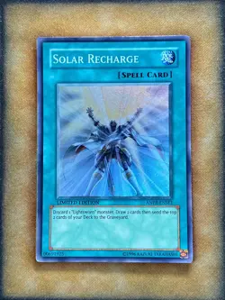 Yugioh Solar Recharge ANPR-ENSE1 Super Rare Limited Edition NM - Image 1
