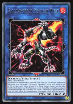 Salamangreat Sunlight Wolf - SAST-EN048 - Rare - 1st Edition - Yugioh - Image 1