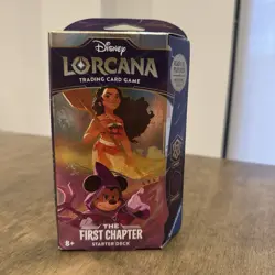 Disney Lorcana The First Chapter Starter Deck Amber Amethyst BRAND NEW SEALED - Image 1
