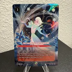 Disney Lorcana - The Cold Never Bothered Me 234/204 Winterspell - Enchanted - NM - Image 2