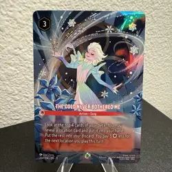 Disney Lorcana - The Cold Never Bothered Me 234/204 Winterspell - Enchanted - NM - Image 4