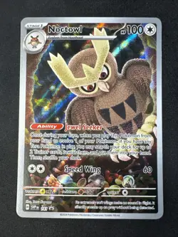 Noctowl 141 Sv: Scarlet & Violet Promo Cards Holo Pokemon - Image 1