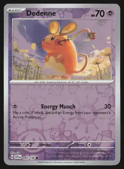 SV01: Scarlet & Violet Base Set Dedenne #094/198 Reverse Holo Pokemon Card - Image 1