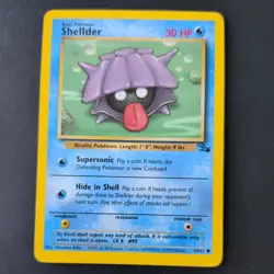 SHELLDER 54/62 POKEMON CARD (FOSSIL SET) - Image 2