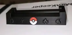 Pokemon card holder: Graded Card Display Stand - 3D printed for Beckett - Image 1