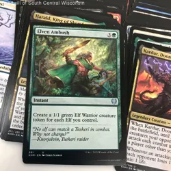 Box of Kaldheim Magic: The Gathering Cards w/Elven Ambush! - Image 3