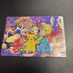 Pokemon Pocket Monsters Prism Foil Vending Machine Card - Pikachu #403 - Image 1