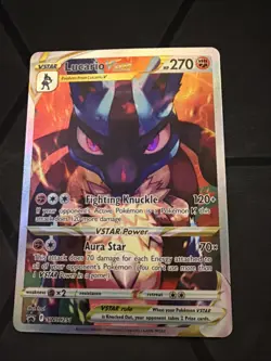 Lucario VSTAR SWSH291 SWSH: Sword & Shield Promo Cards Holo - Image 1