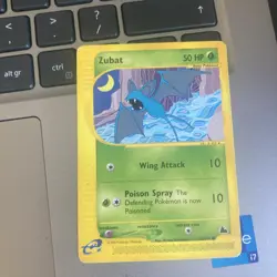 Zubat 118/144 Skyridge Pokemon TCG e-Series - vintage 2003 card - Image 1
